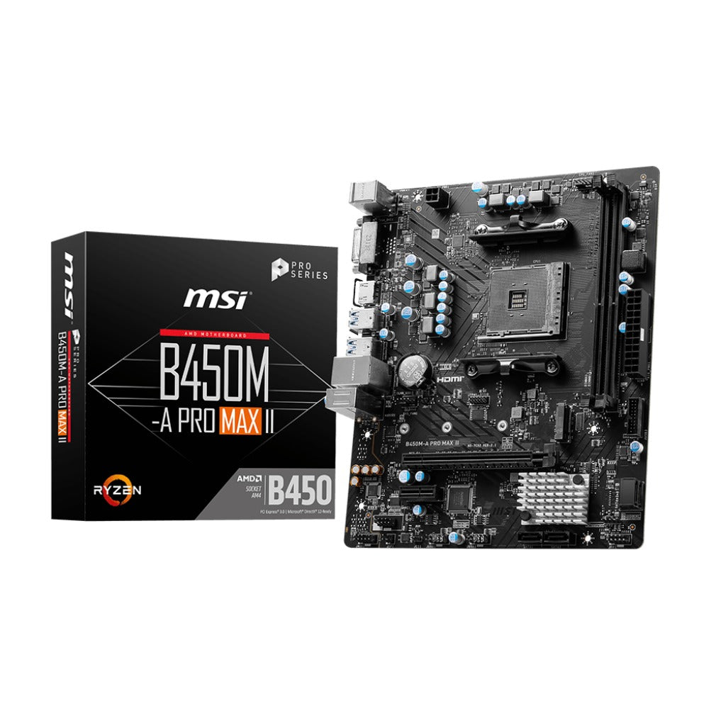 MSI B450M-A PRO MAX II Motherboard