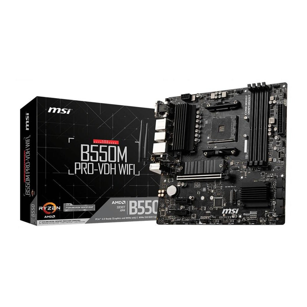MSI B550M PRO-VDH WIFI Motherboard
