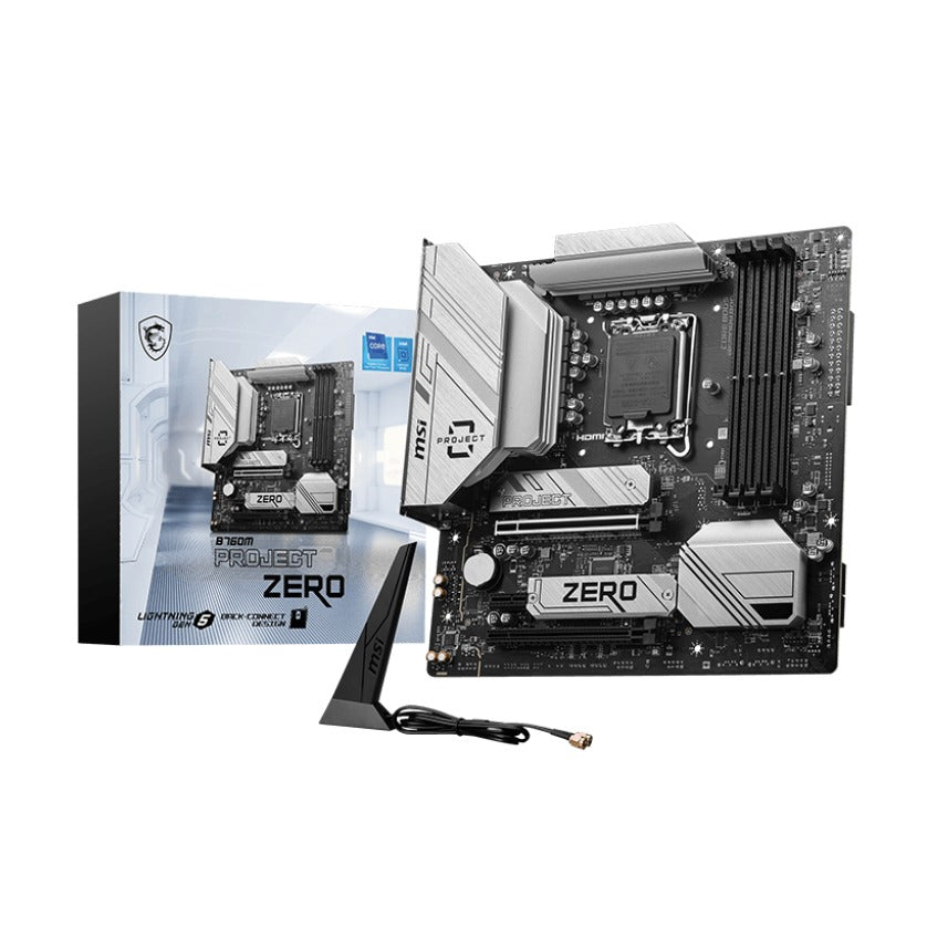 MSI B760M PROJECT ZERO Motherboard