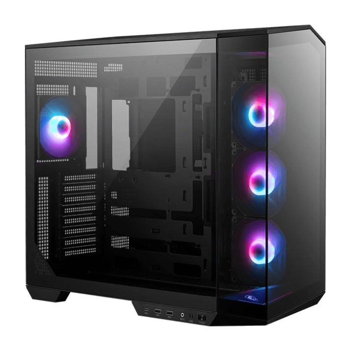 MSI MAG PANO 100R PZ Mid Tower ATX Case 4mm T/G Panels NO PSU
