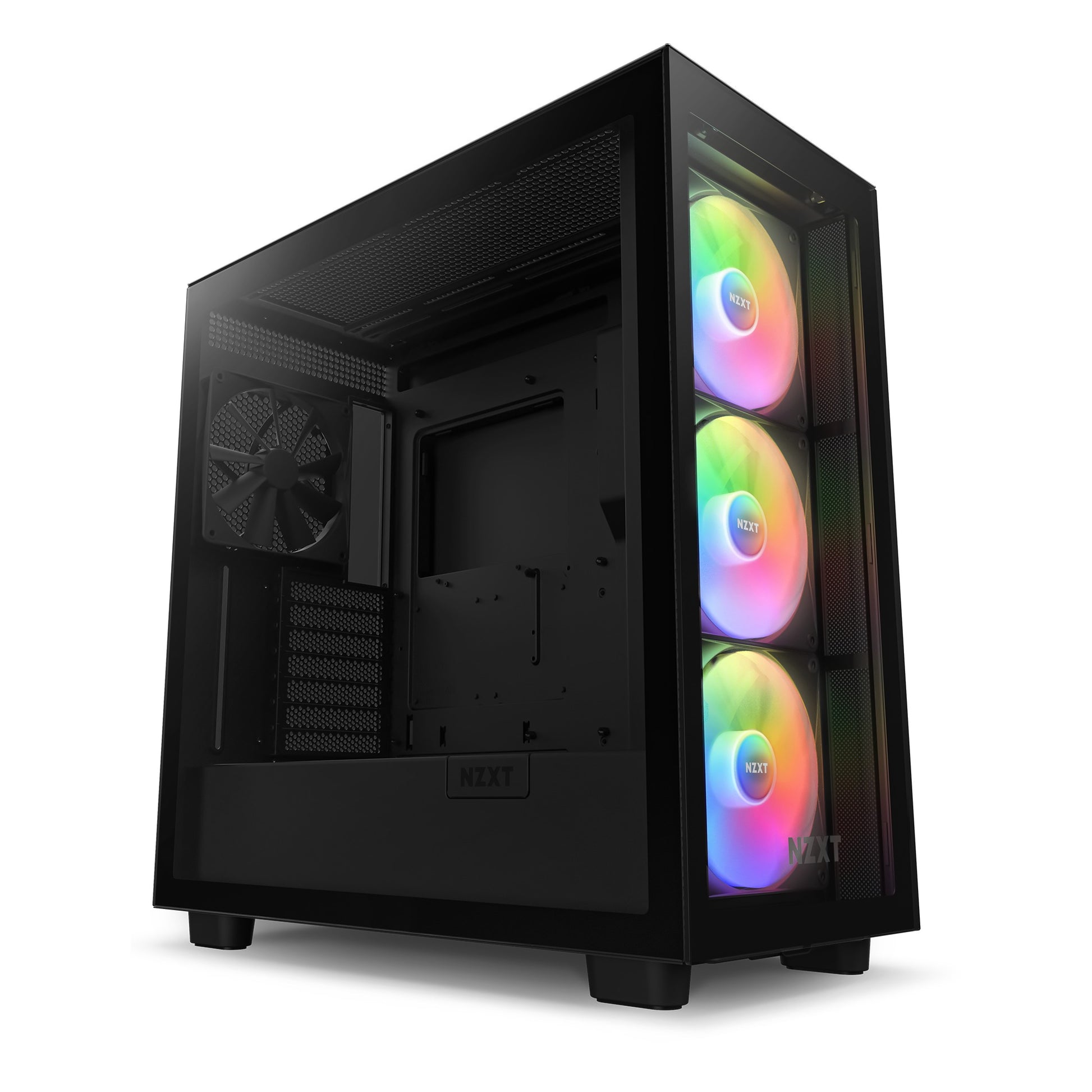 NZXT H7 Elite V2 Black Mid Tower ATX Case Dark Tinted T/G NO PSU