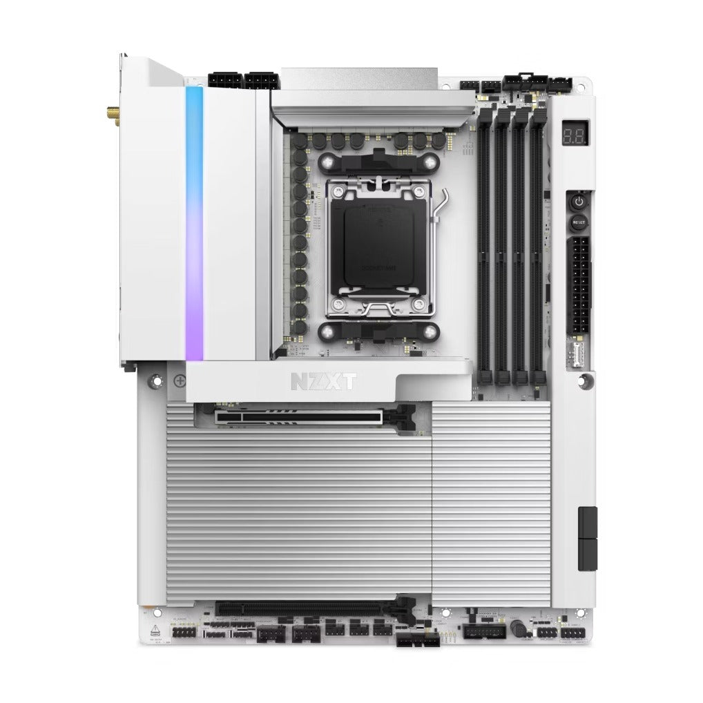 NZXT N9 X870E White Motherboard