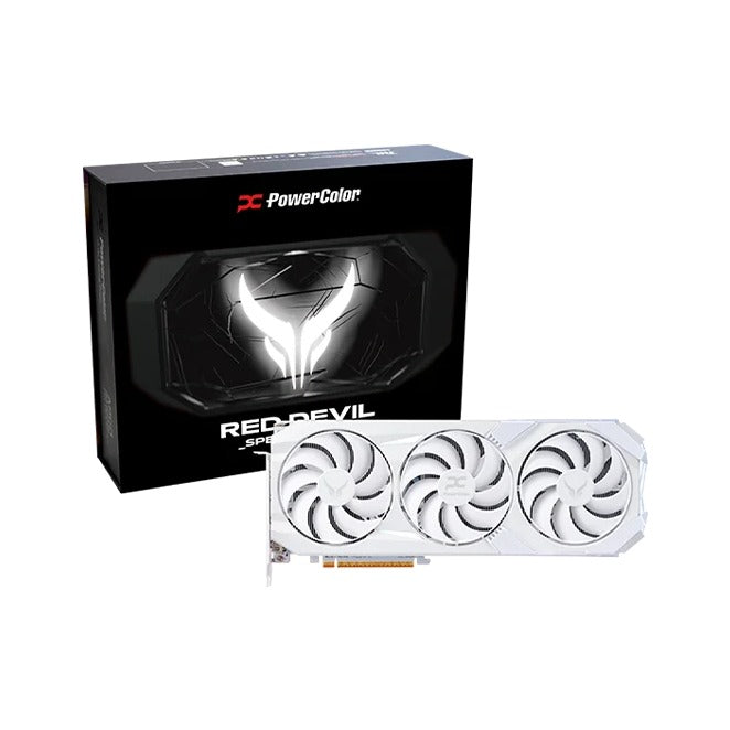 PowerColor Red Devil Radeon RX 9070 XT Spectral White 16GB