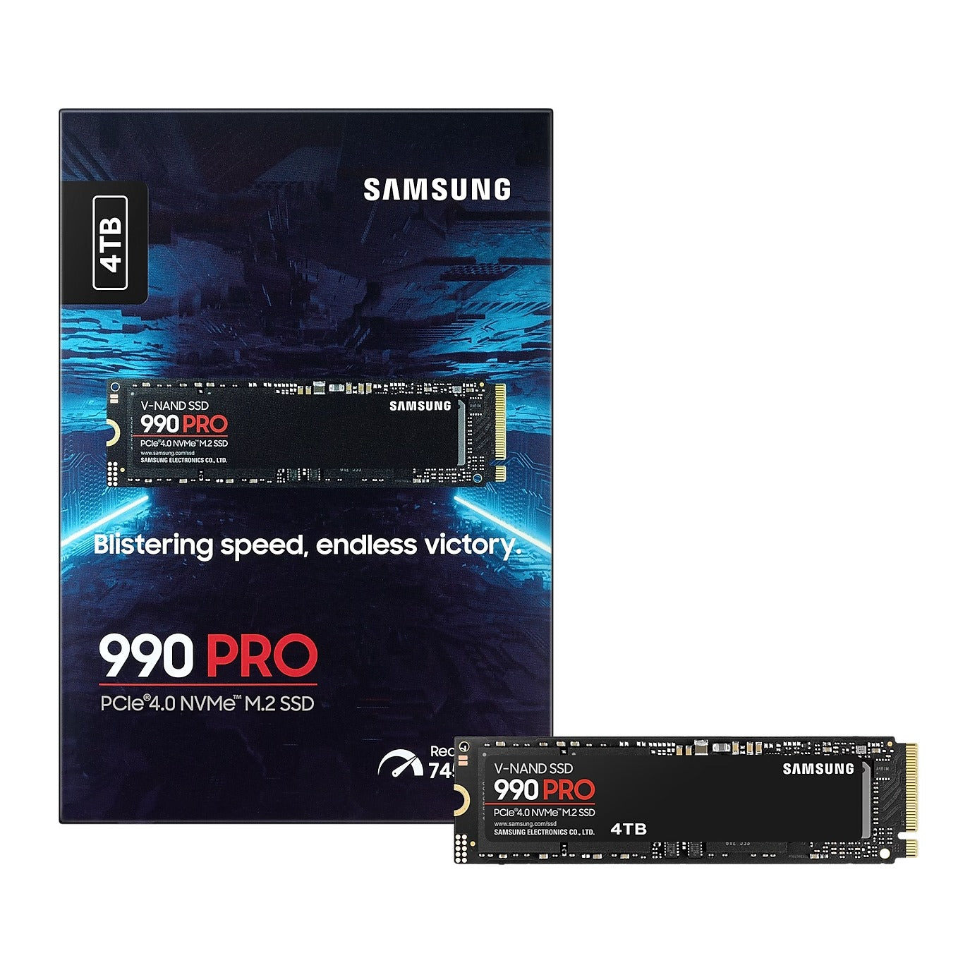 Samsung 990 PRO 4TB M.2 2280 NVMe PCIe 4.0 SSD