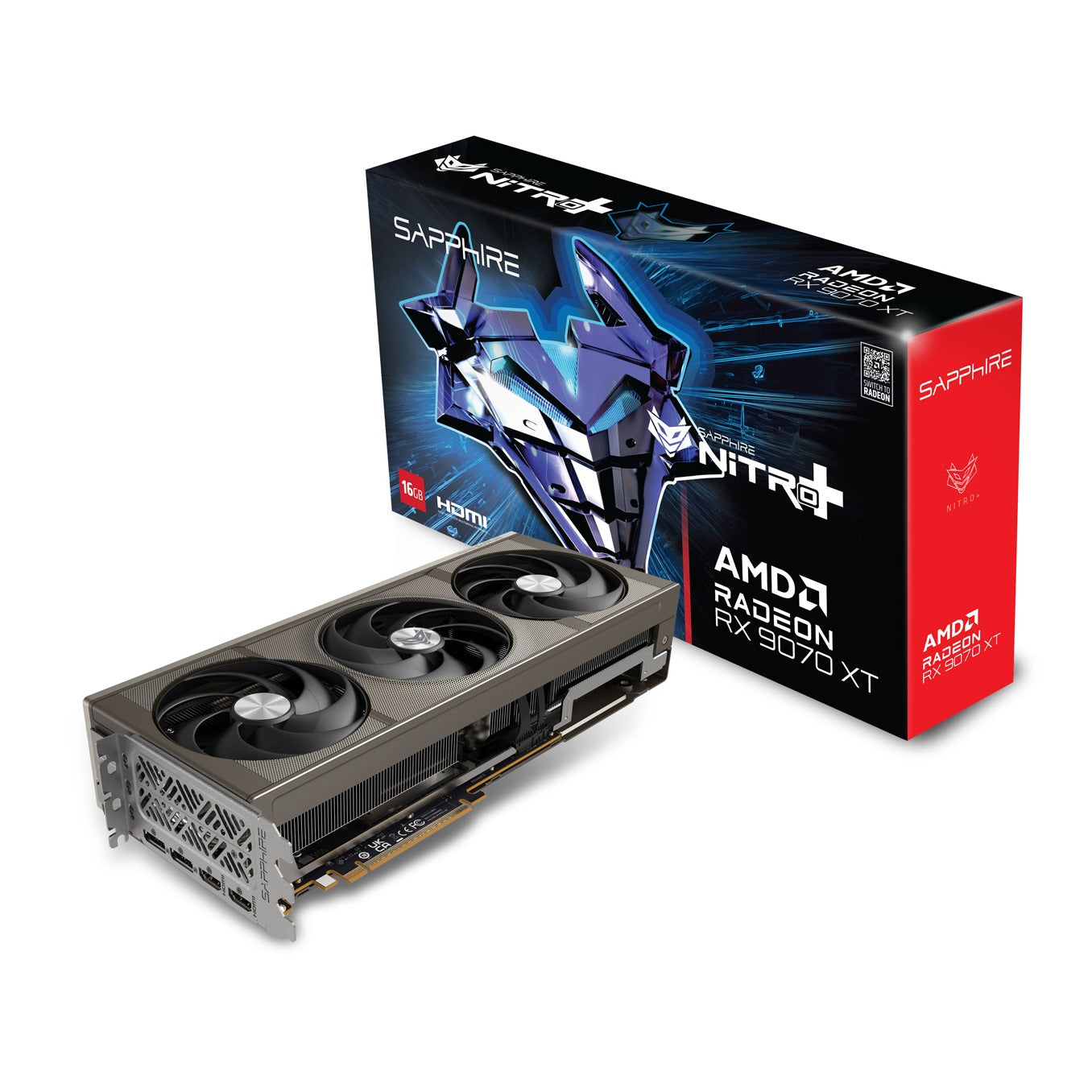 Sapphire NITRO+ AMD Radeon RX 9070 XT Gaming OC 16GB