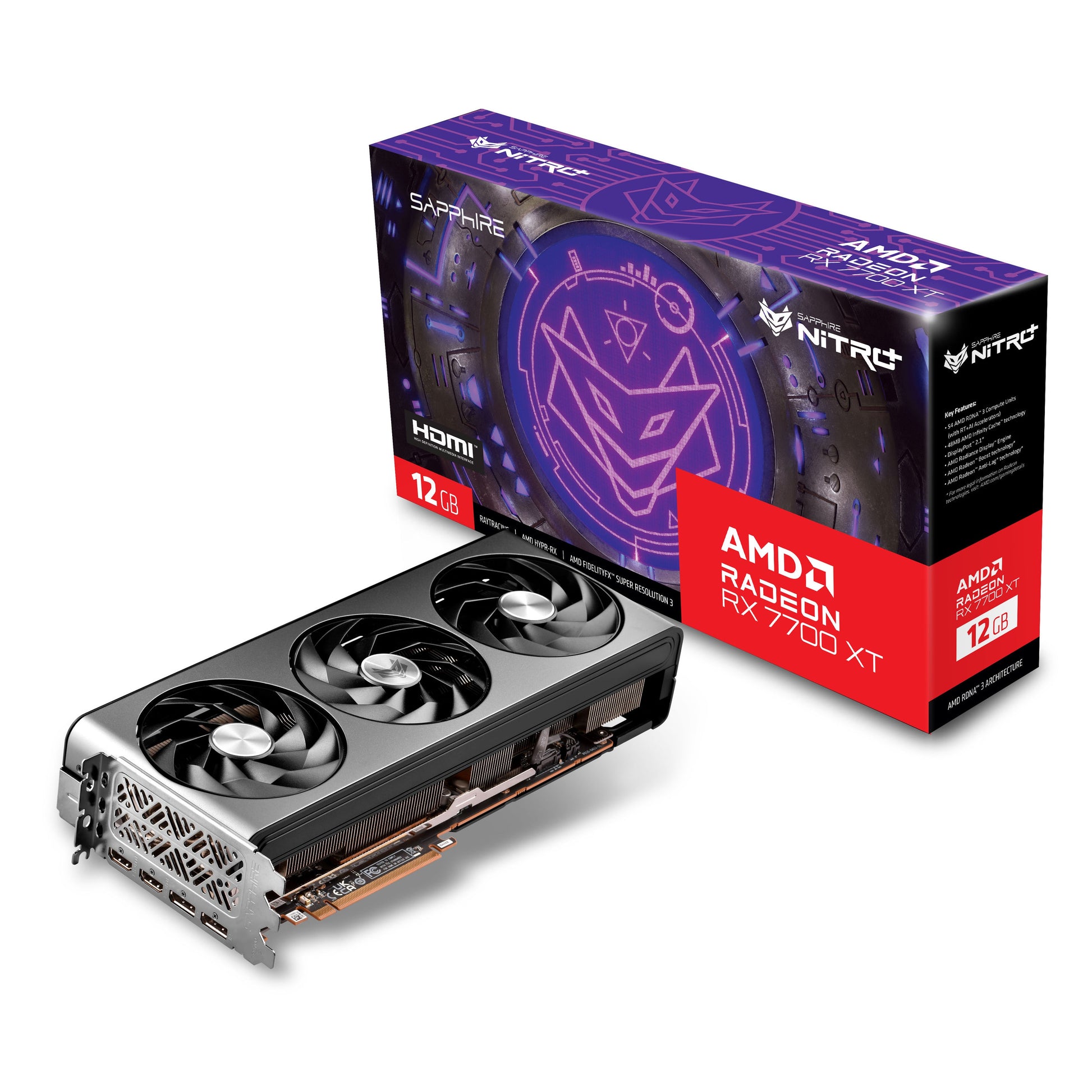 Sapphire NITRO+ Radeon RX 7700 XT Gaming OC 12GB