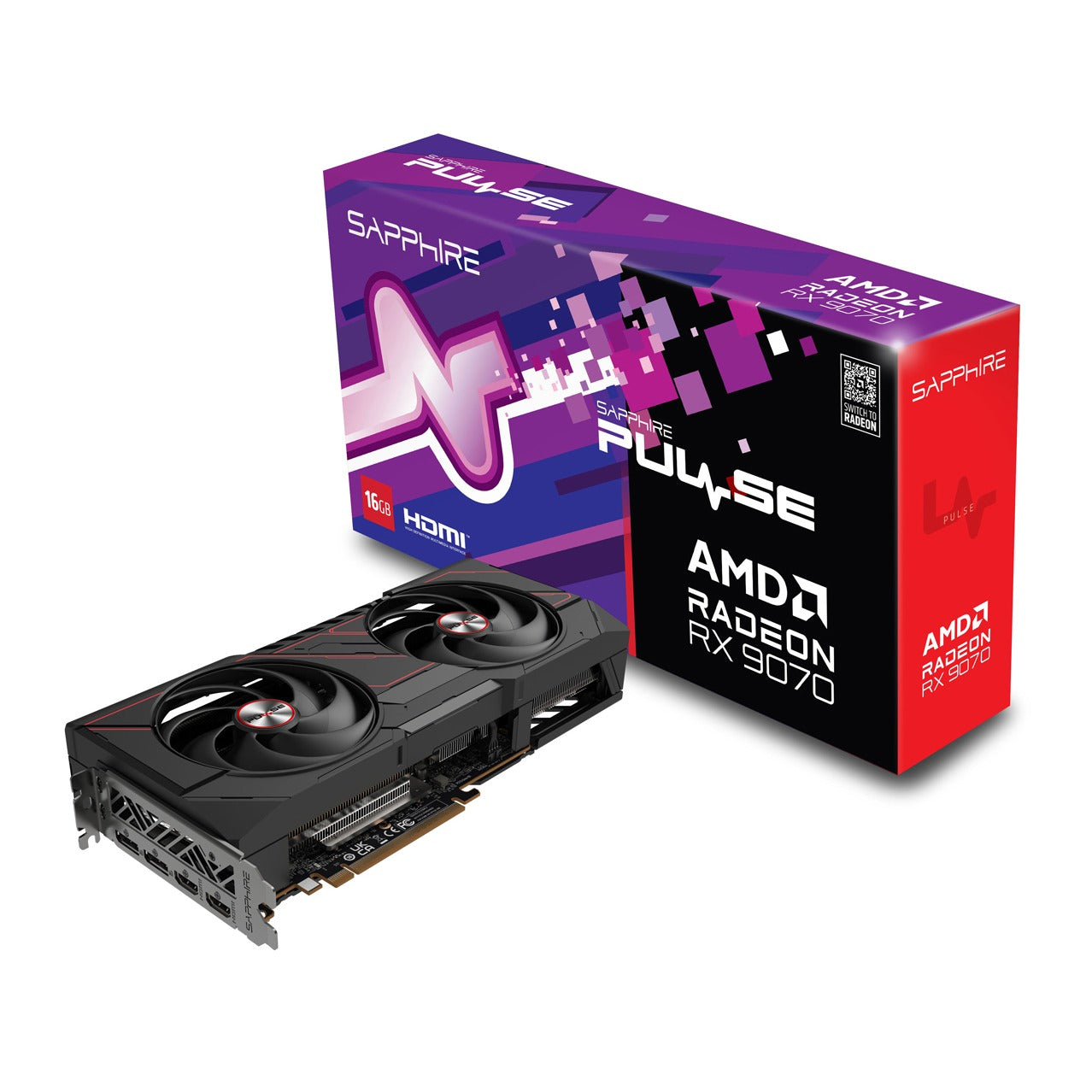 Sapphire PULSE Radeon RX 9070 Gaming 16GB