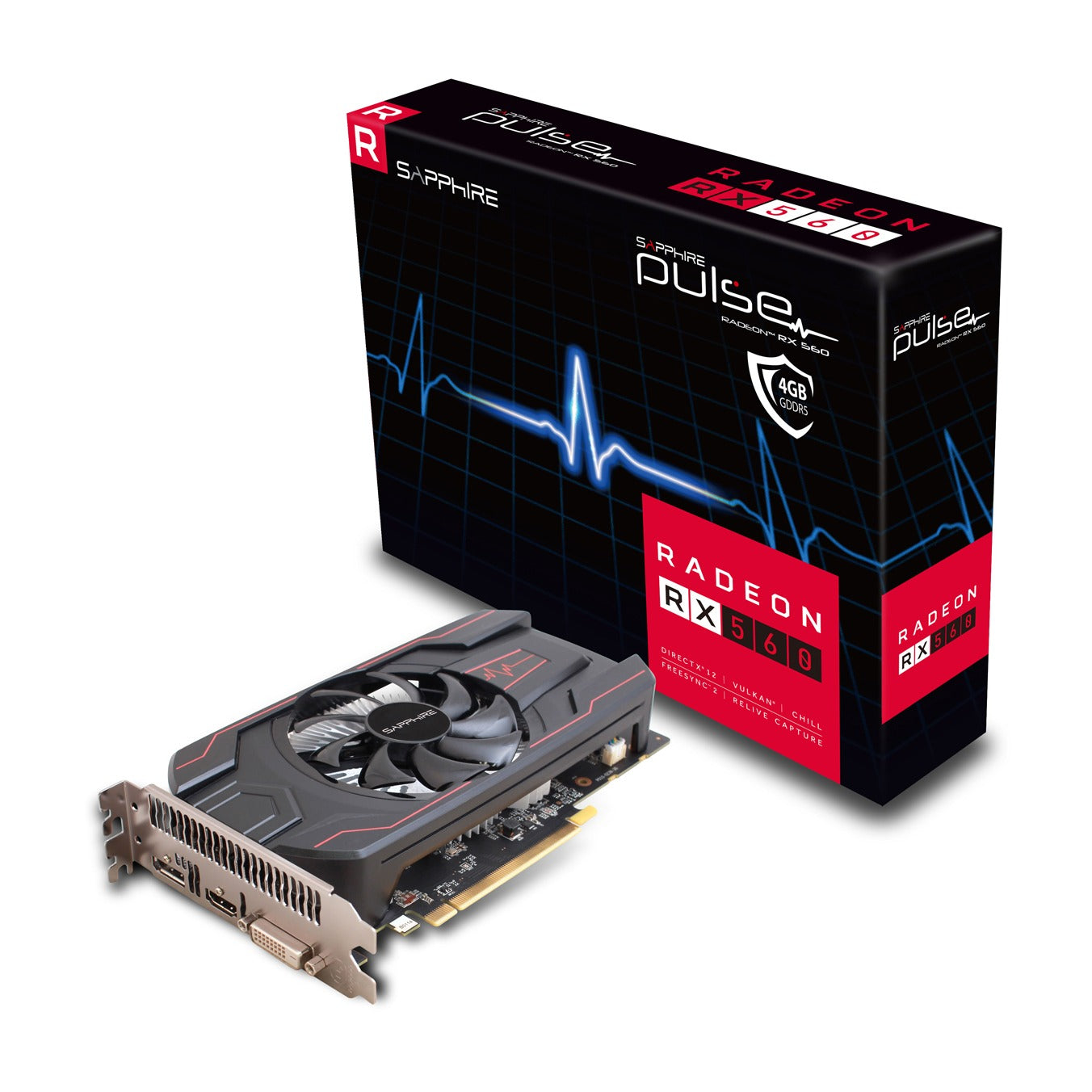 Sapphire Radeon RX 560 Pulse 4GB
