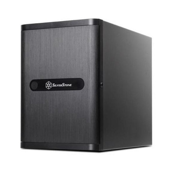 SilverStone DS380 Black NAS Case No PSU 2x USB 3.0
