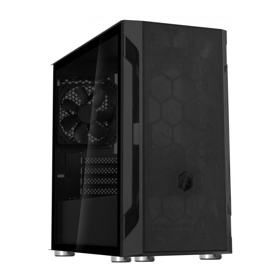 SilverStone FARA H1 M Black Micro ATX Case T/G Window NO PSU