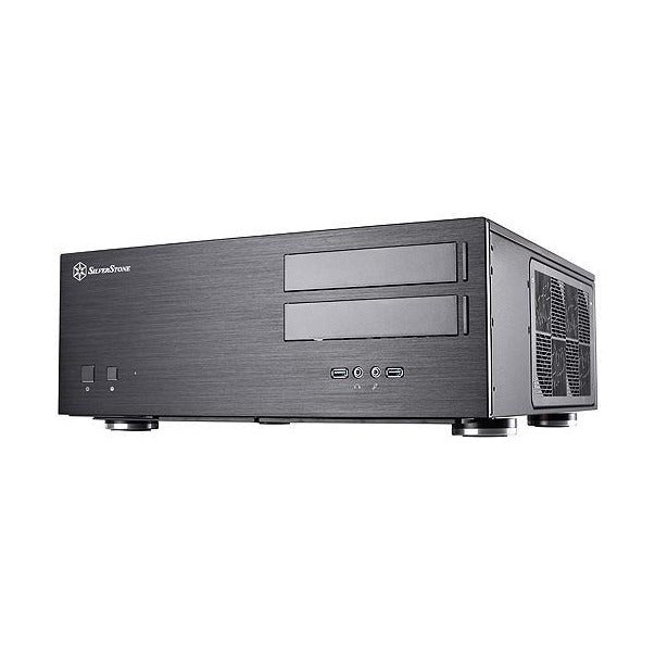 SilverStone Grandia GD08 Black HTPC Case No PSU