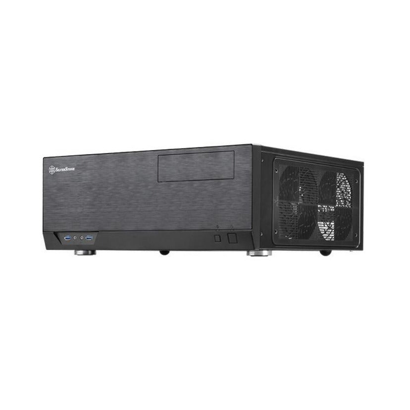 SilverStone Grandia GD09 Black HTPC Case No PSU