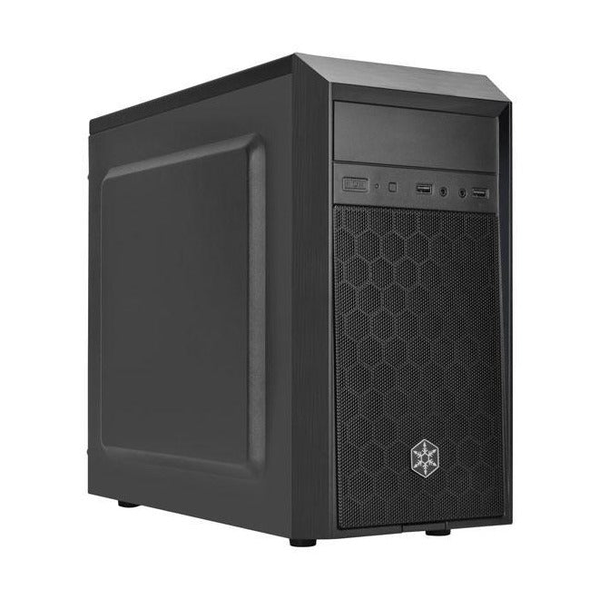 SilverStone Precision PS16 Black Micro ATX Case No PSU