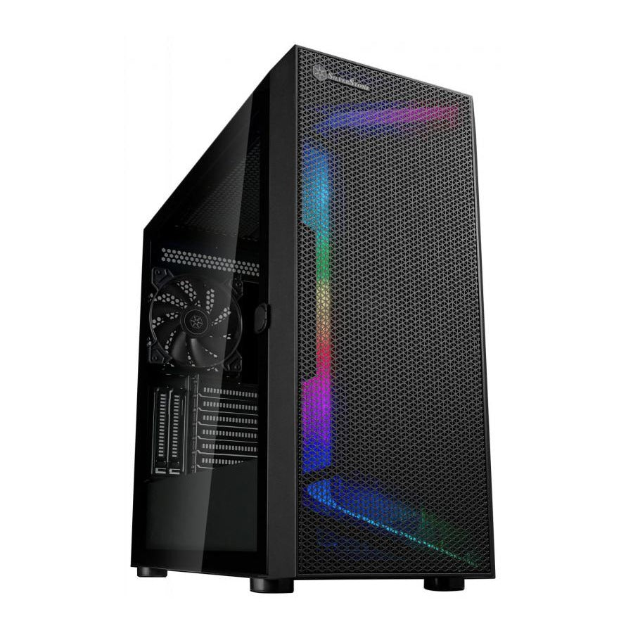 SilverStone SETA H1 Mid Tower ATX Case TG Panel No PSU