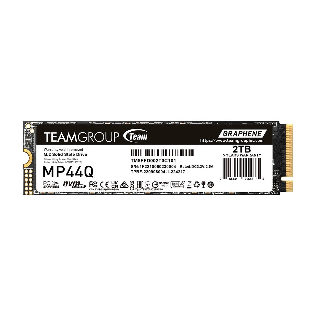 Team MP44Q 2TB M.2 2280 NVMe PCIe 4.0 SSD