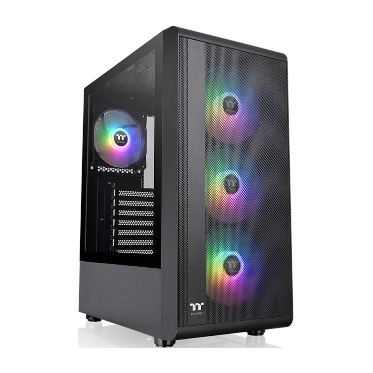 Thermaltake S200 Plus TG ARGB Mid Tower Case T/G Panel NO PSU