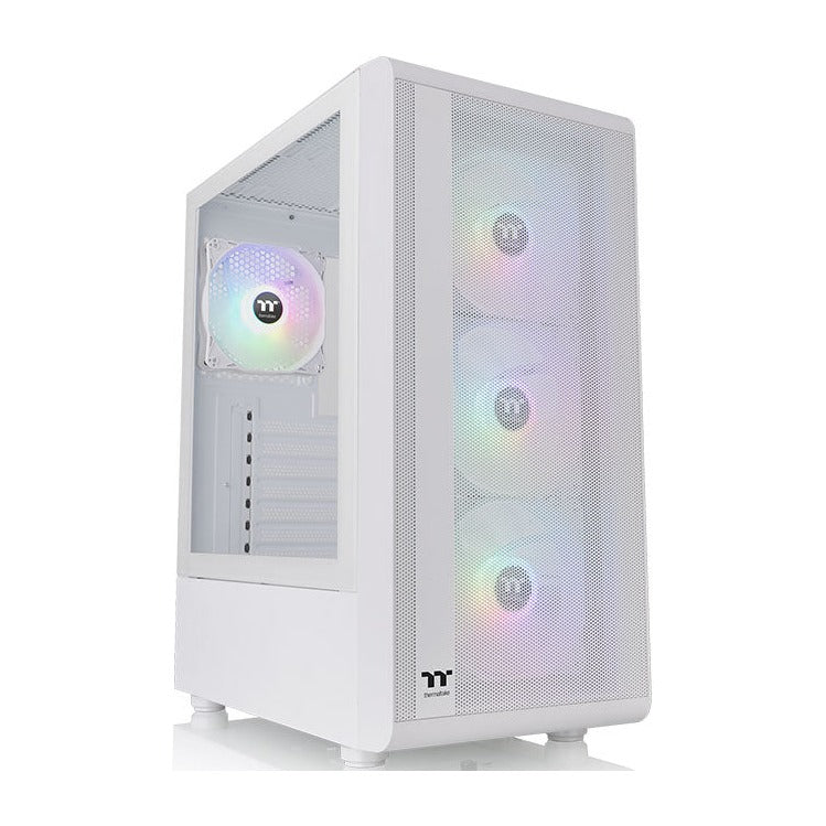Thermaltake S200 Plus TG ARGB Snow Edition Mid Tower Case T/G NO PSU