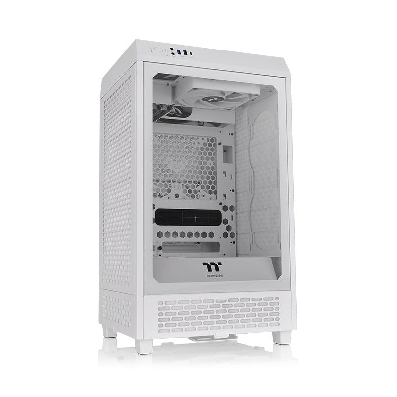 Thermaltake The Tower 200 Snow Edition Mini ITX Case TG No PSU