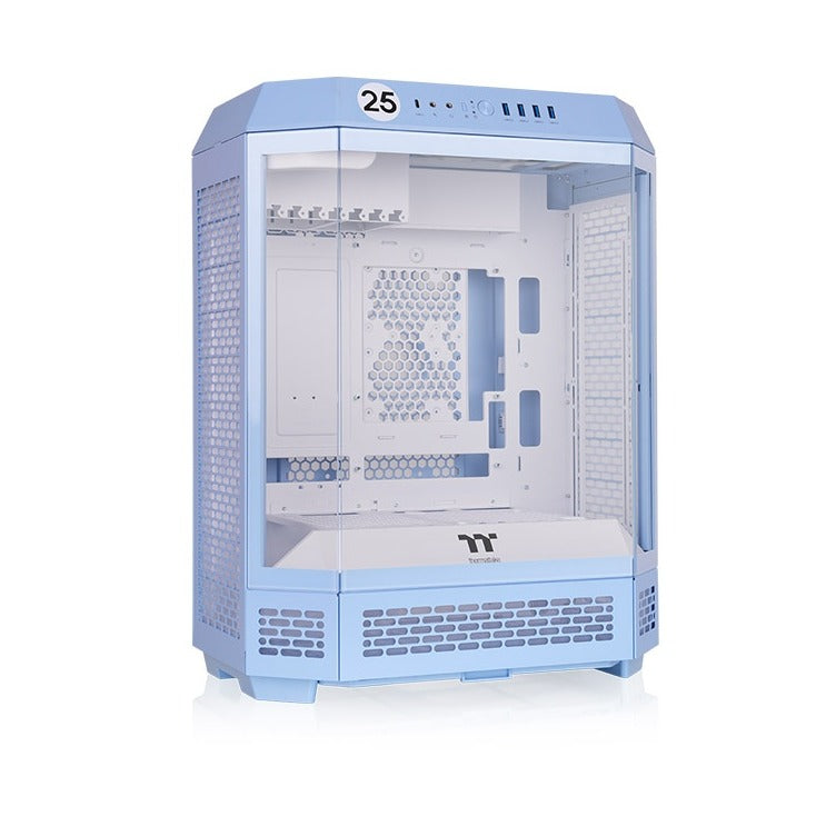 Thermaltake The Tower 600 Hydrangea Blue Mid Tower Case T/G NO PSU