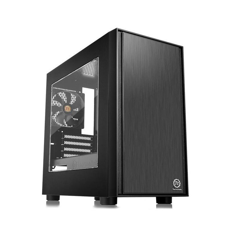 Thermaltake Versa H17 Black Micro ATX Case Side Window No PSU