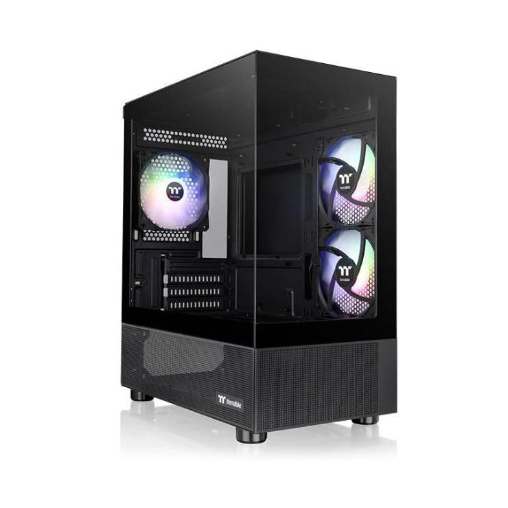 Thermaltake View 170 TG ARGB Black Micro ATX Case T/G Panels NO PSU