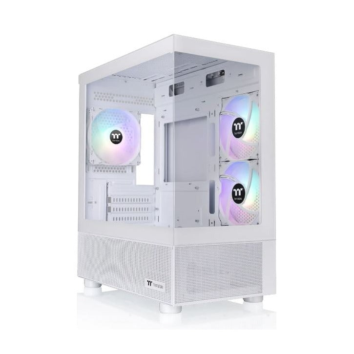 Thermaltake View 170 TG ARGB Snow Micro ATX Case T/G Panels NO PSU