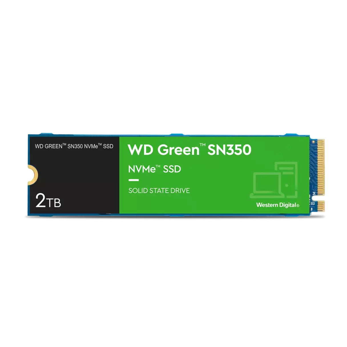 Western Digital WD Green SN350 2TB M.2 NVMe PCIe 3.0 SSD