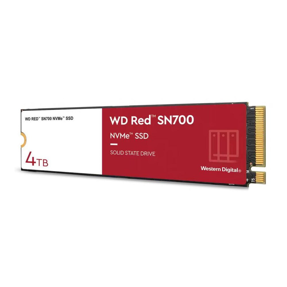 Western Digital WD RED SN700 4TB M.2 NVMe PCIe Gen3 SSD