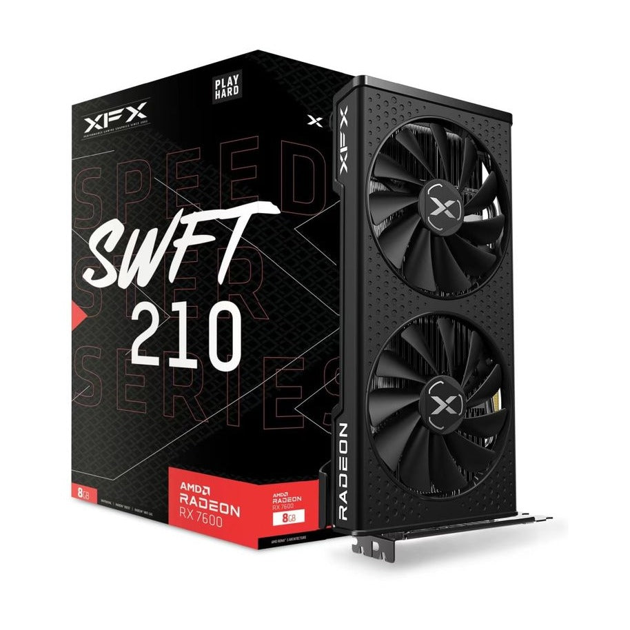 XFX SPEEDSTER SWFT 210 AMD Radeon RX 7600 Core Edition
