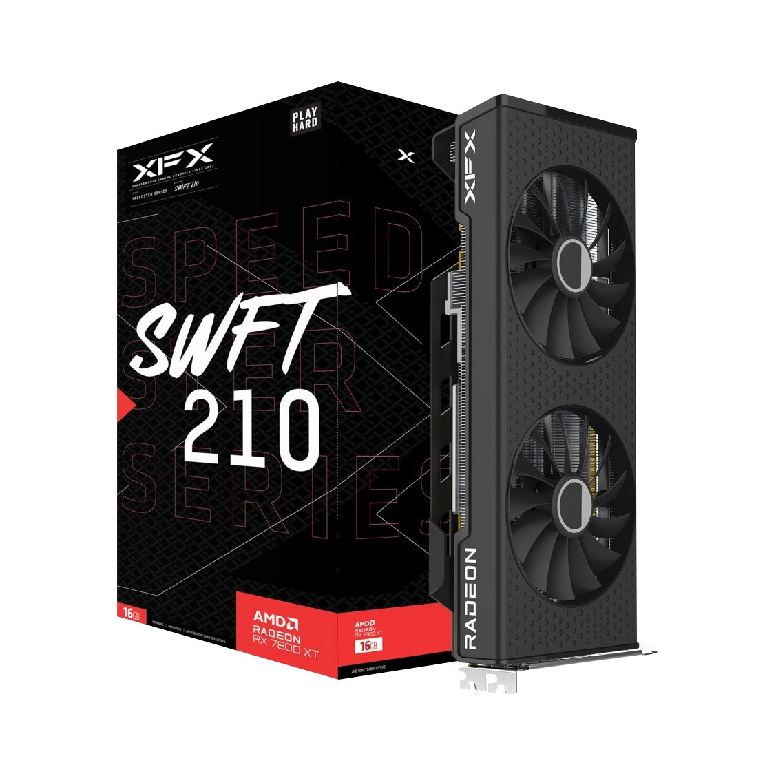 XFX Speedster SWFT 210 Radeon RX 7800 XT Core Edition  16GB