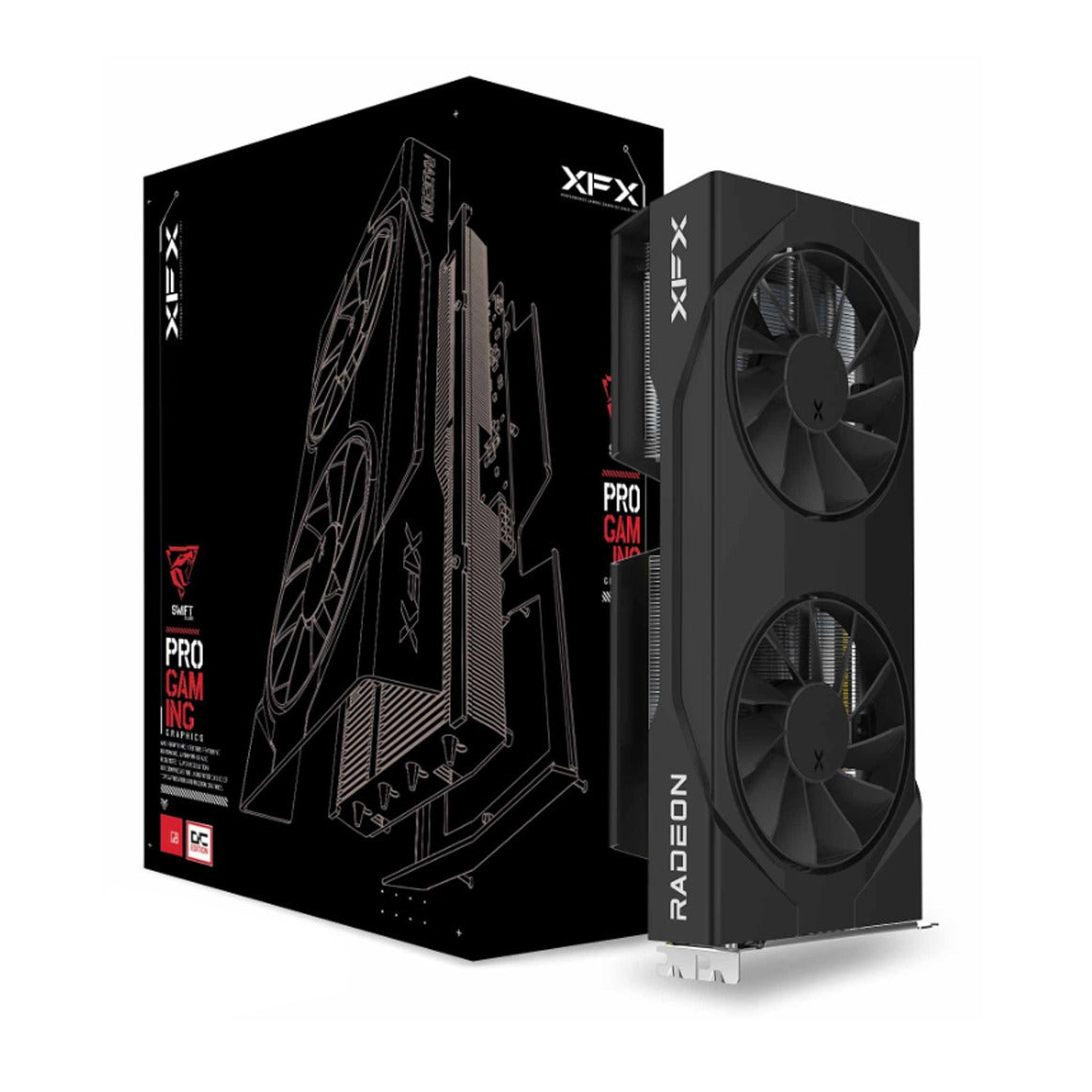 XFX Swift AMD Radeon RX 9060 XT OC Gaming Edition 16GB