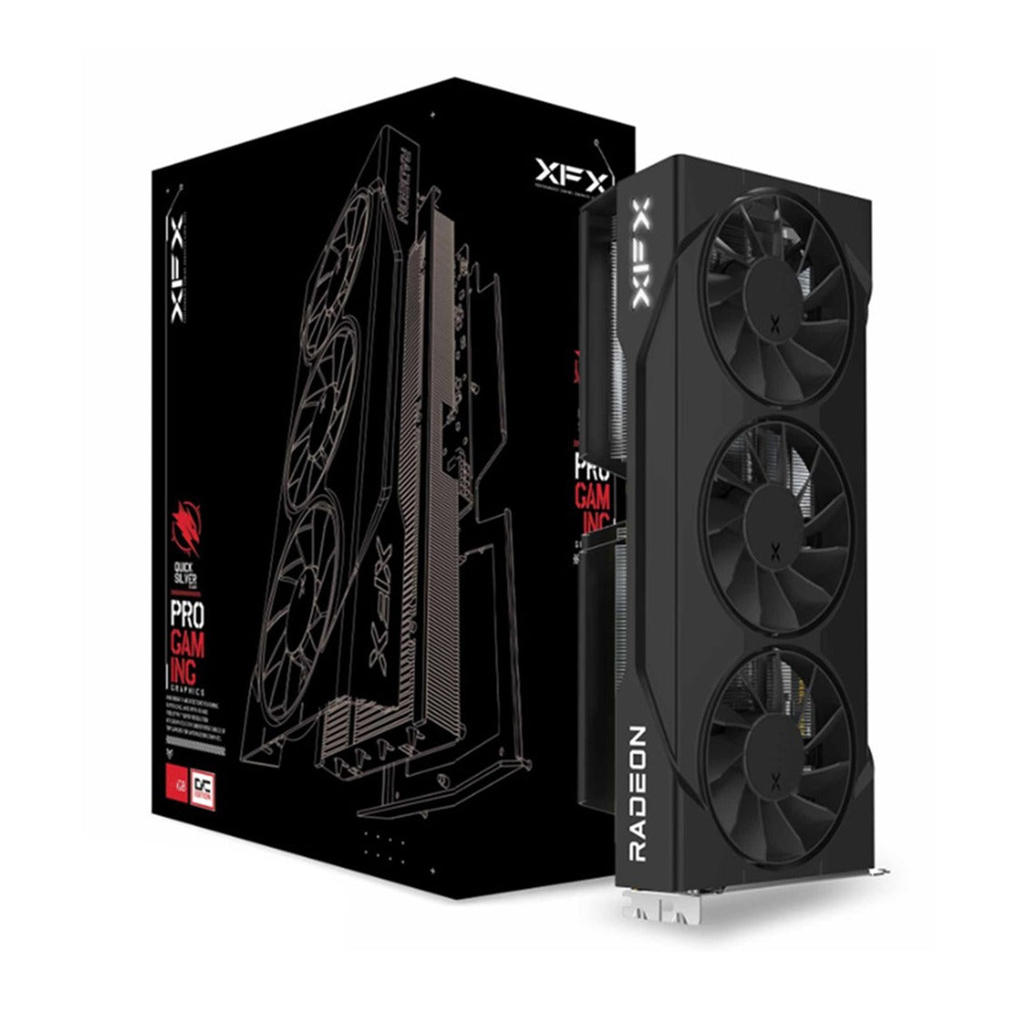 XFX Swift Radeon RX 9060 XT OC Triple Fan Gaming Edition 16GB