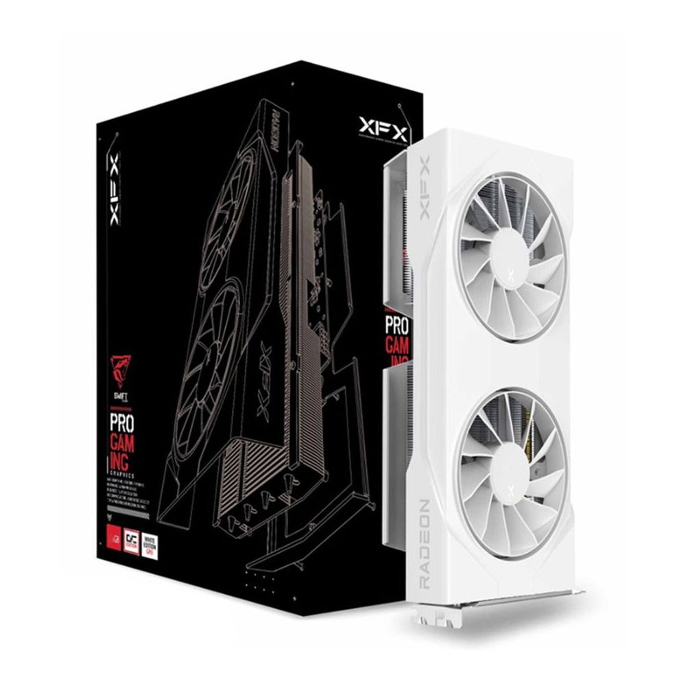 XFX Swift Radeon RX 9060 XT OC White Gaming Edition 8GB